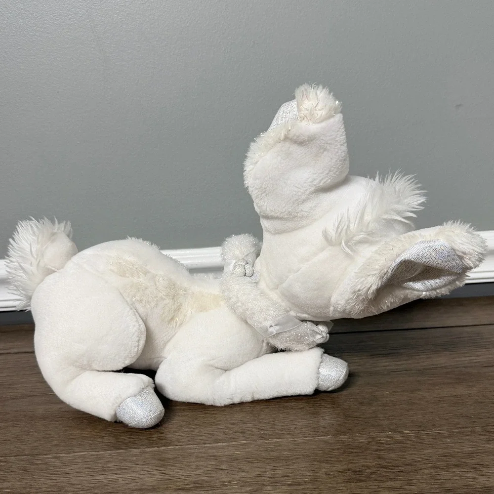 Vntg‎ Disney Store Bambi Plush Snowflake Pals White Silver Holiday Christmas